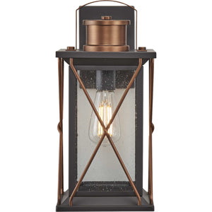 Progress Lighting - P560157-020 - One Light Wall Lantern - Barlowe - Antique Bronze