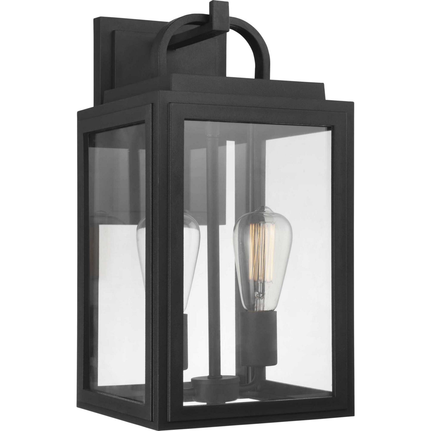 Progress Lighting - P560176-031 - Two Light Wall Lantern - Grandbury - Black