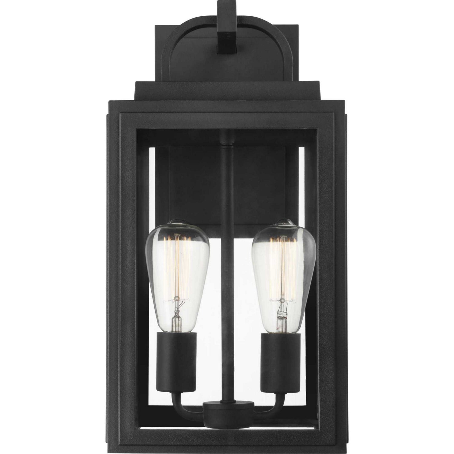 Progress Lighting - P560176-031 - Two Light Wall Lantern - Grandbury - Black