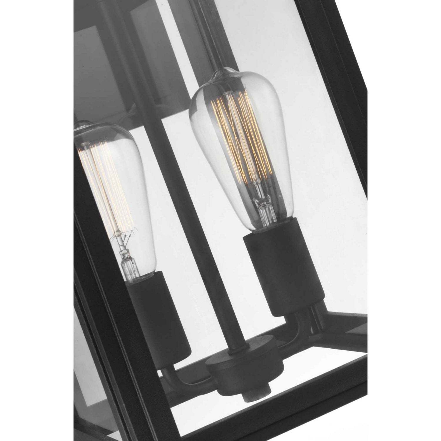 Progress Lighting - P560176-031 - Two Light Wall Lantern - Grandbury - Black