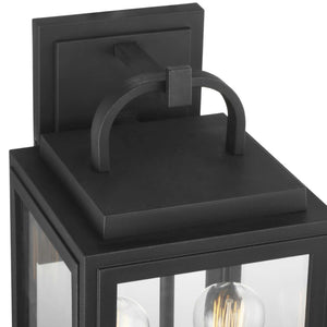 Progress Lighting - P560176-031 - Two Light Wall Lantern - Grandbury - Black