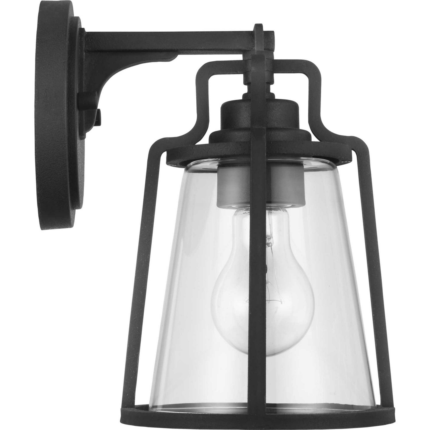 Progress Lighting - P560177-031 - One Light Wall Lantern - Benton Harbor - Black