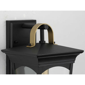 Progress Lighting - P560182-031 - One Light Wall Lantern - Chatsworth - Black