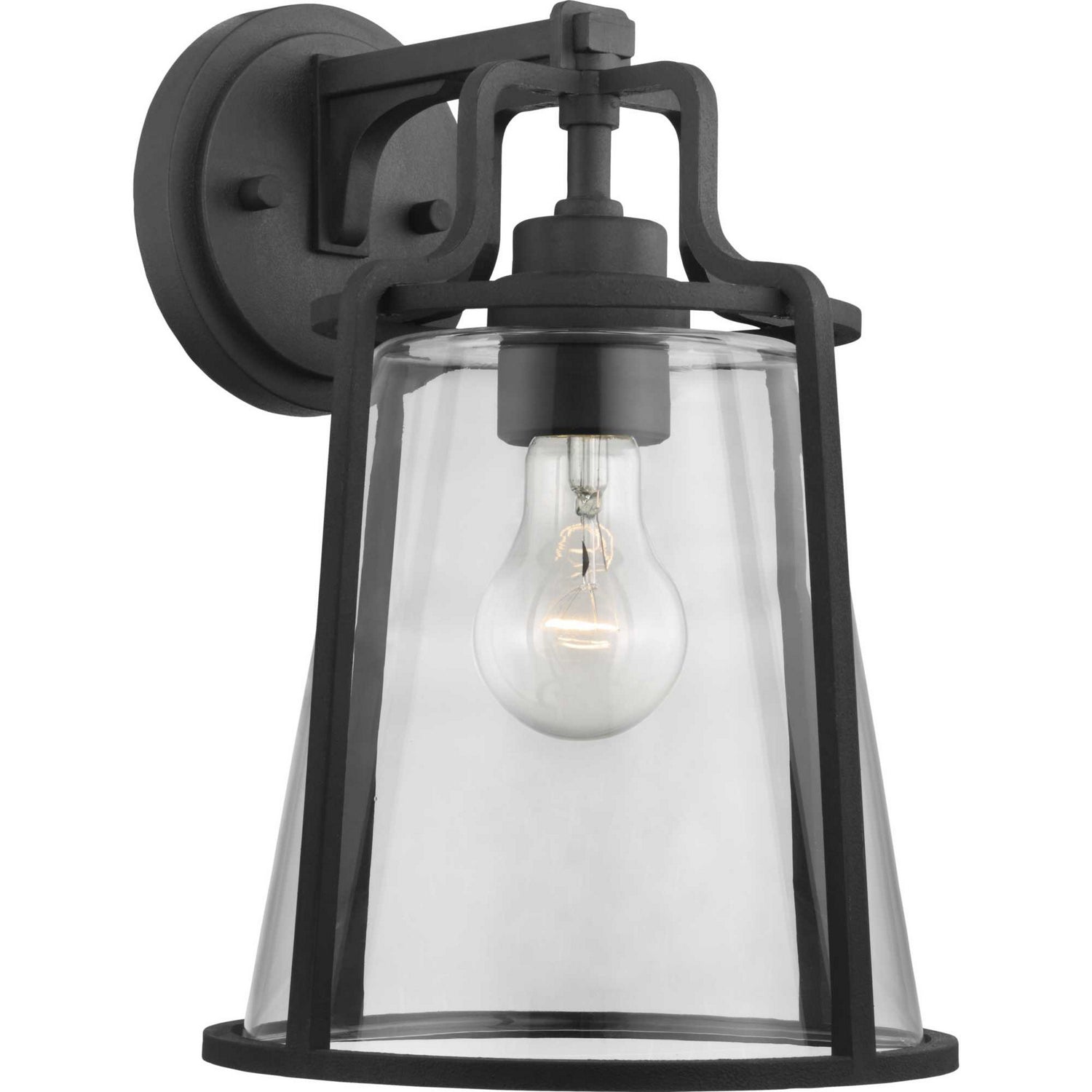 Progress Lighting - P560185-031 - One Light Wall Lantern - Benton Harbor - Black