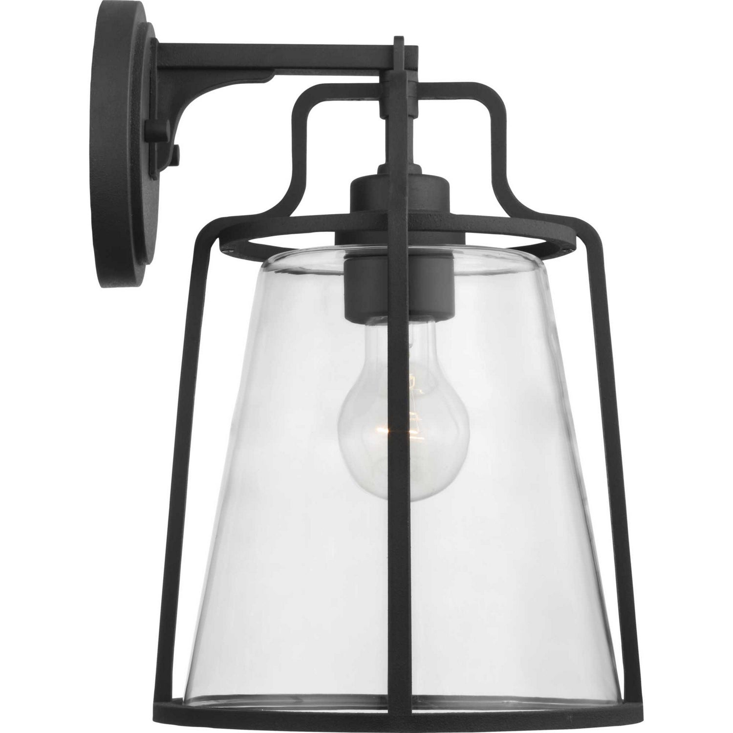 Progress Lighting - P560185-031 - One Light Wall Lantern - Benton Harbor - Black