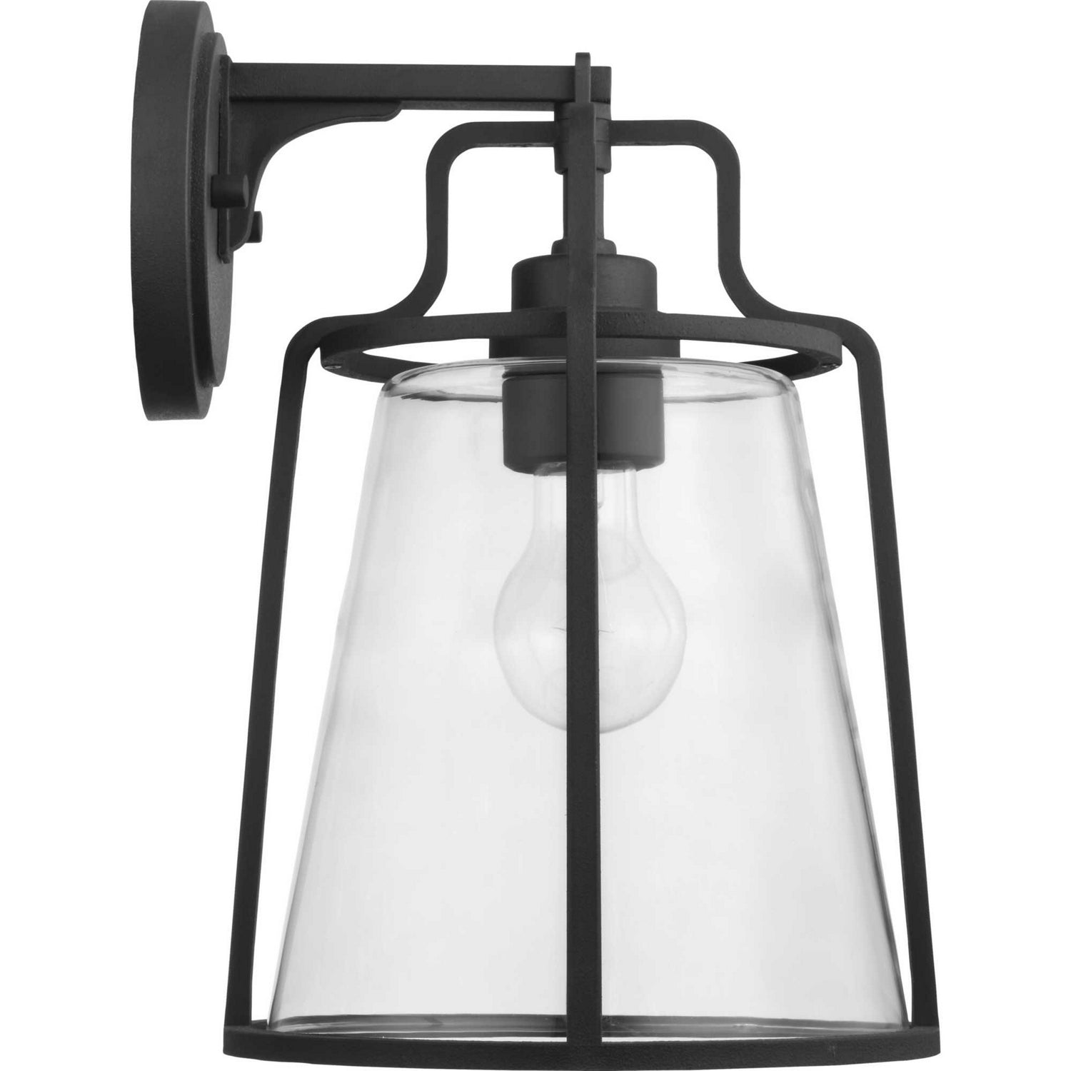 Progress Lighting - P560185-031 - One Light Wall Lantern - Benton Harbor - Black