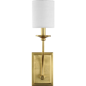 Progress Lighting - P710018-012 - One Light Wall Sconce - Bonita - Satin Brass