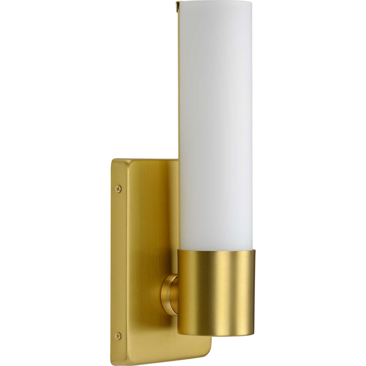 Progress Lighting - P710047-012-30 - LED Wall Bracket - Blanco Led - Satin Brass