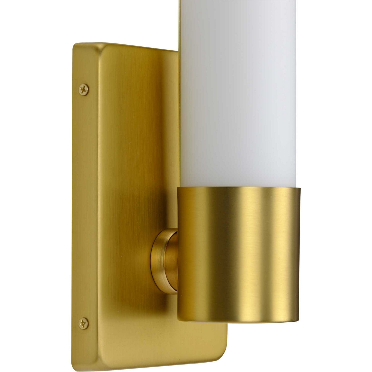 Progress Lighting - P710047-012-30 - LED Wall Bracket - Blanco Led - Satin Brass