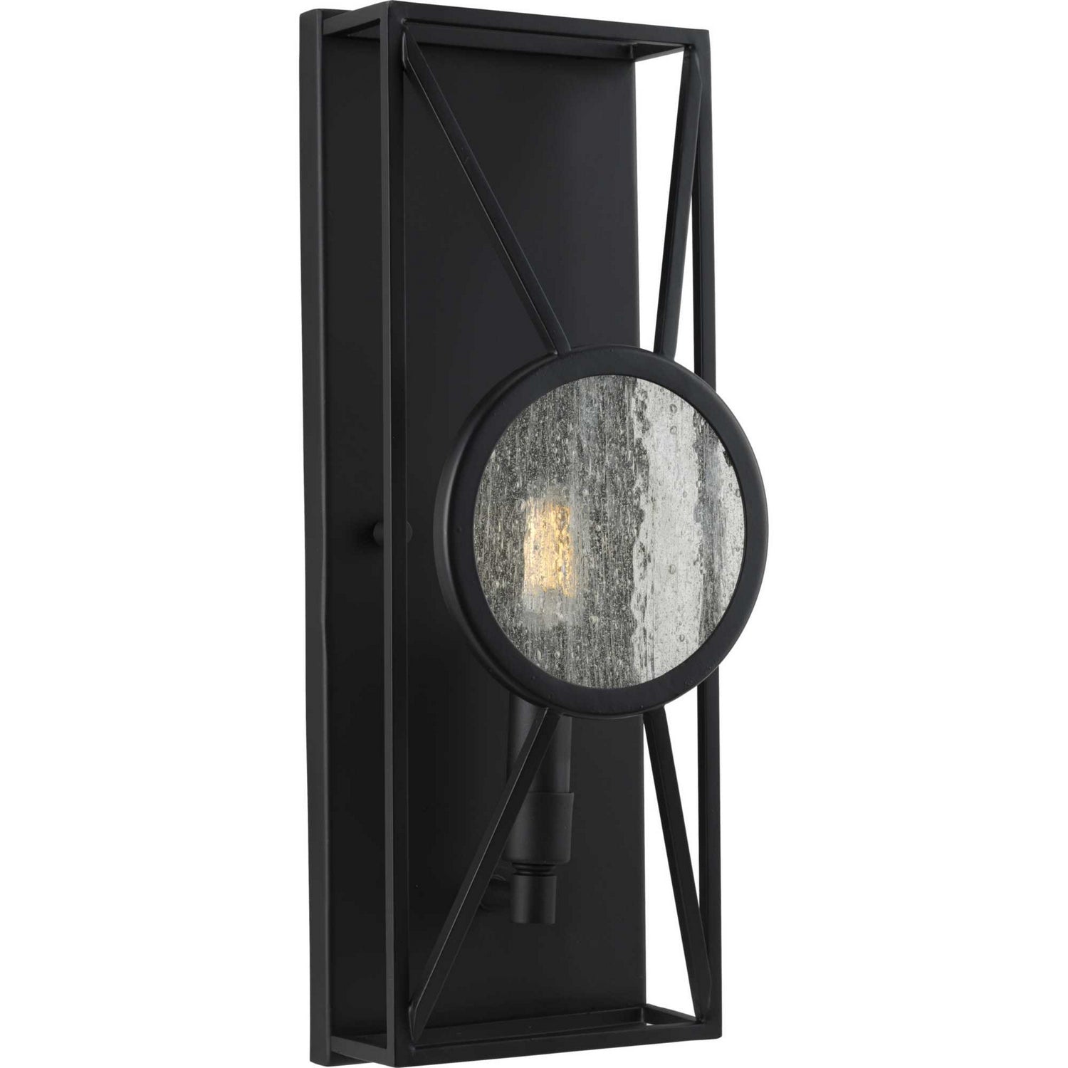 Progress Lighting - P710076-031 - One Light Wall Sconce - Cumberland - Black