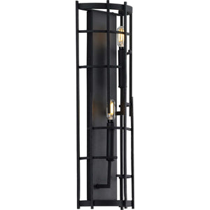 Progress Lighting - P710077-031 - Two Light Wall Sconce - Torres - Textured Black