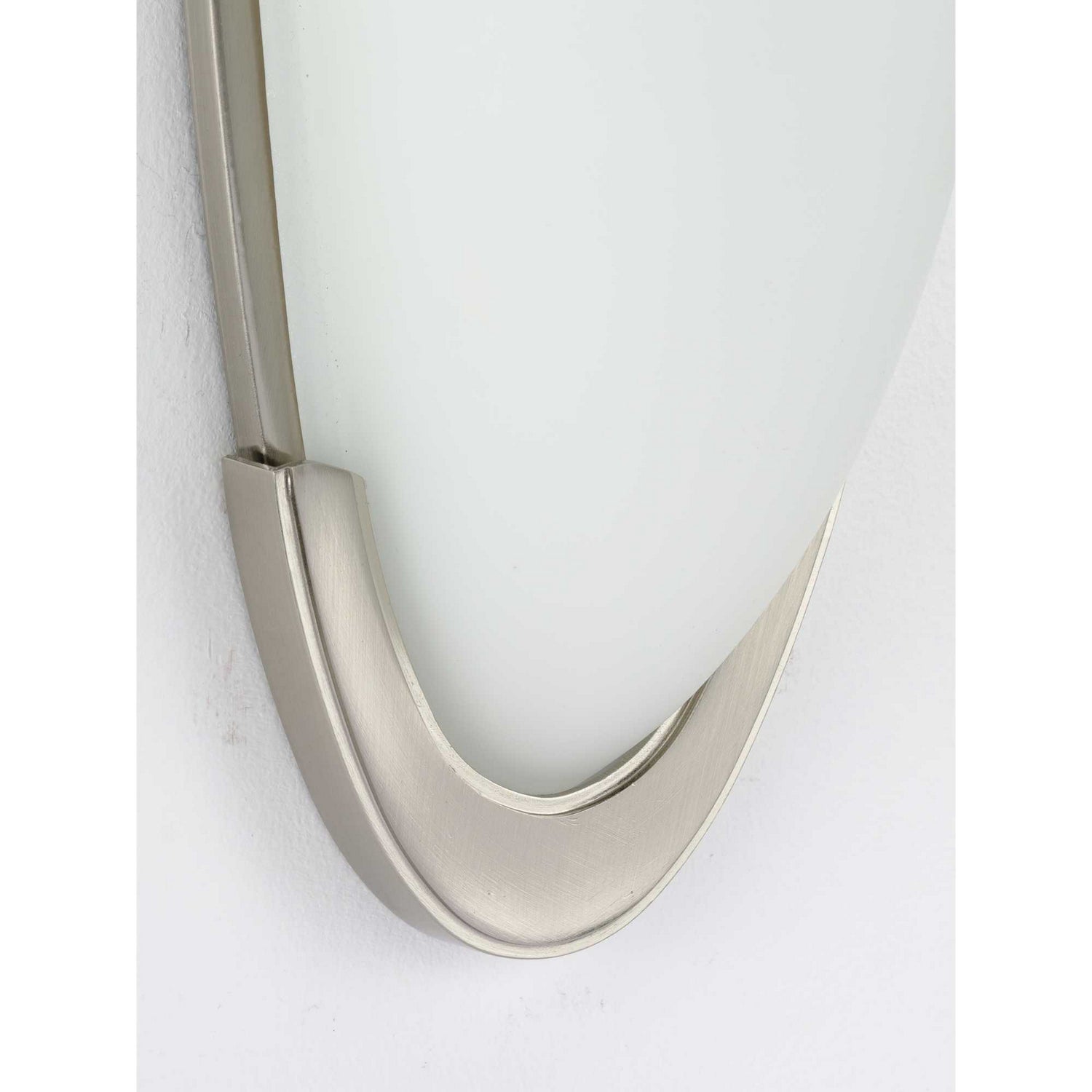 Progress Lighting - P710079-009-30 - LED Wall Bracket - LED Etched Glass Sconce - Brushed Nickel