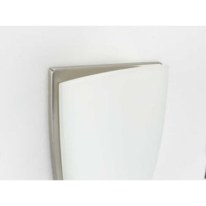 Progress Lighting - P710079-009-30 - LED Wall Bracket - LED Etched Glass Sconce - Brushed Nickel