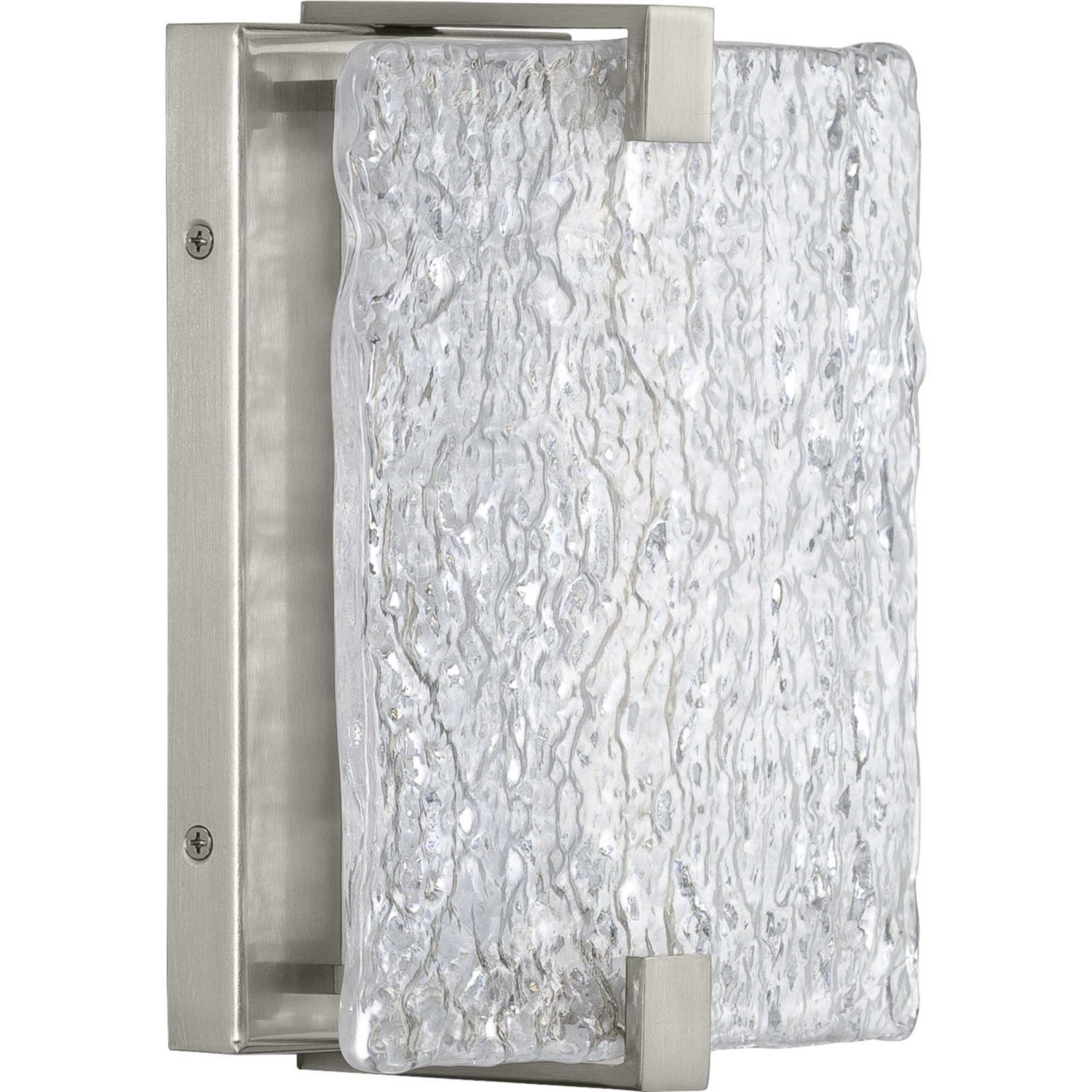 Progress Lighting - P710080-009-30 - LED Wall Sconce - Led Stone Glass - Brushed Nickel