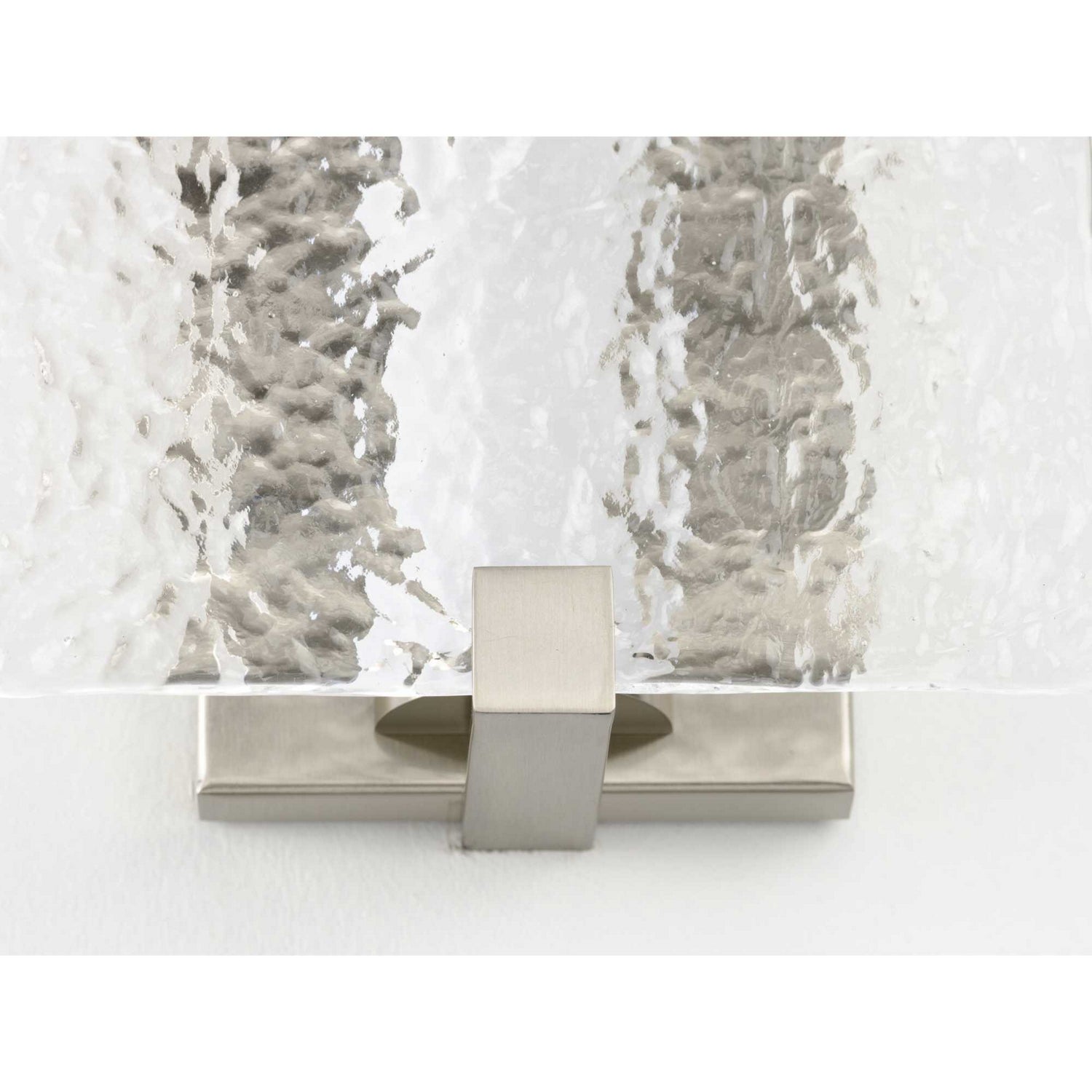 Progress Lighting - P710080-009-30 - LED Wall Sconce - Led Stone Glass - Brushed Nickel