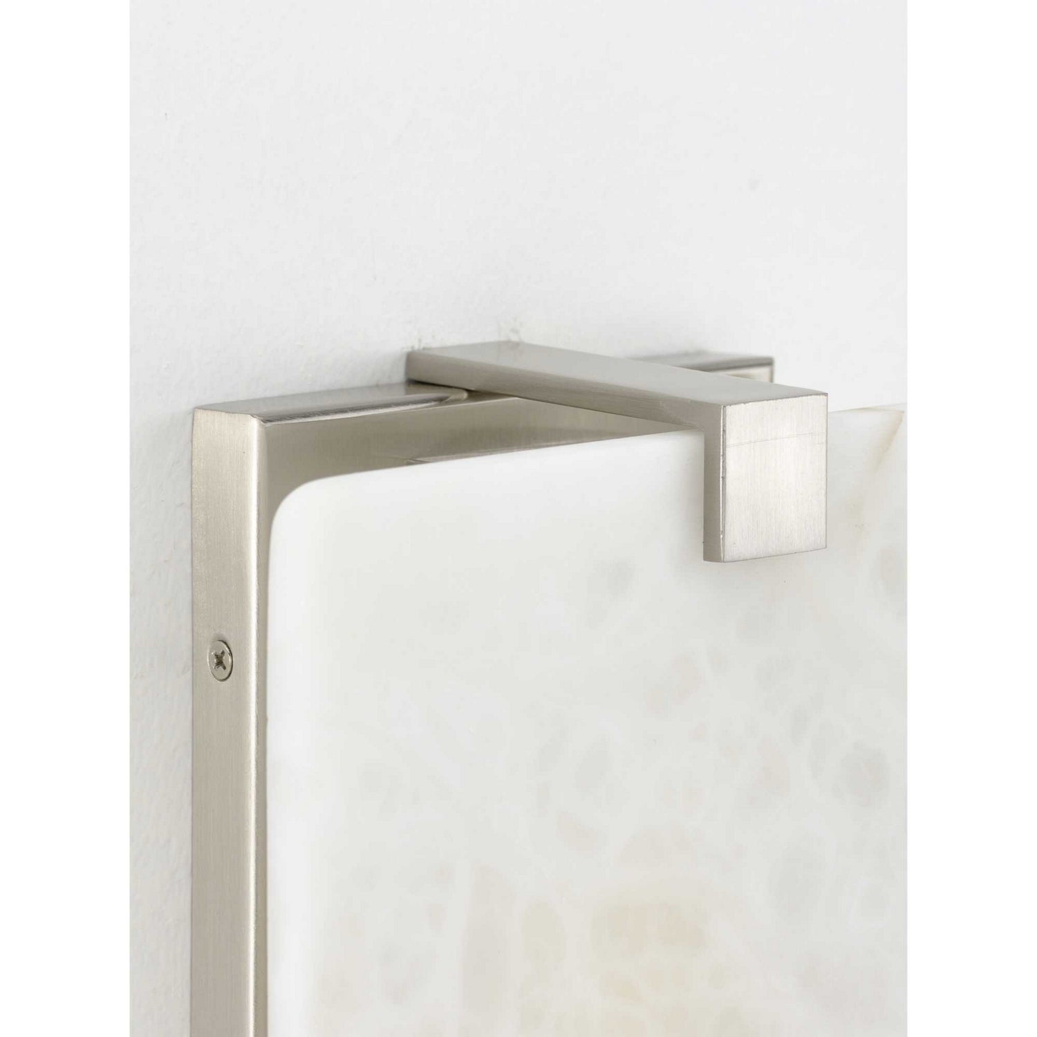 Progress Lighting - P710081-009-30 - LED Wall Sconce - Led Alabaster Stone - Brushed Nickel