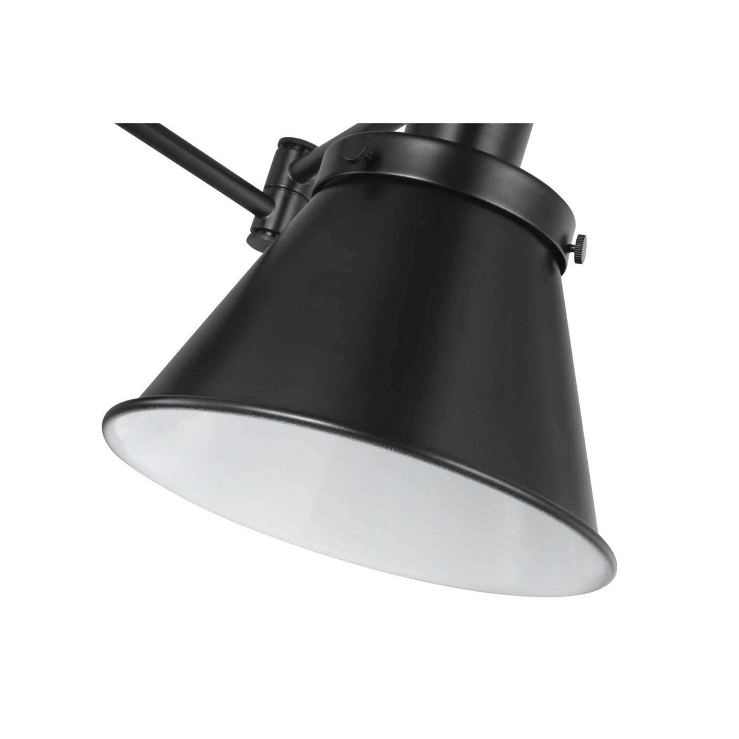 Progress Lighting - P710085-031 - One Light Swing Arm Wall Lamp - Hinton - Black