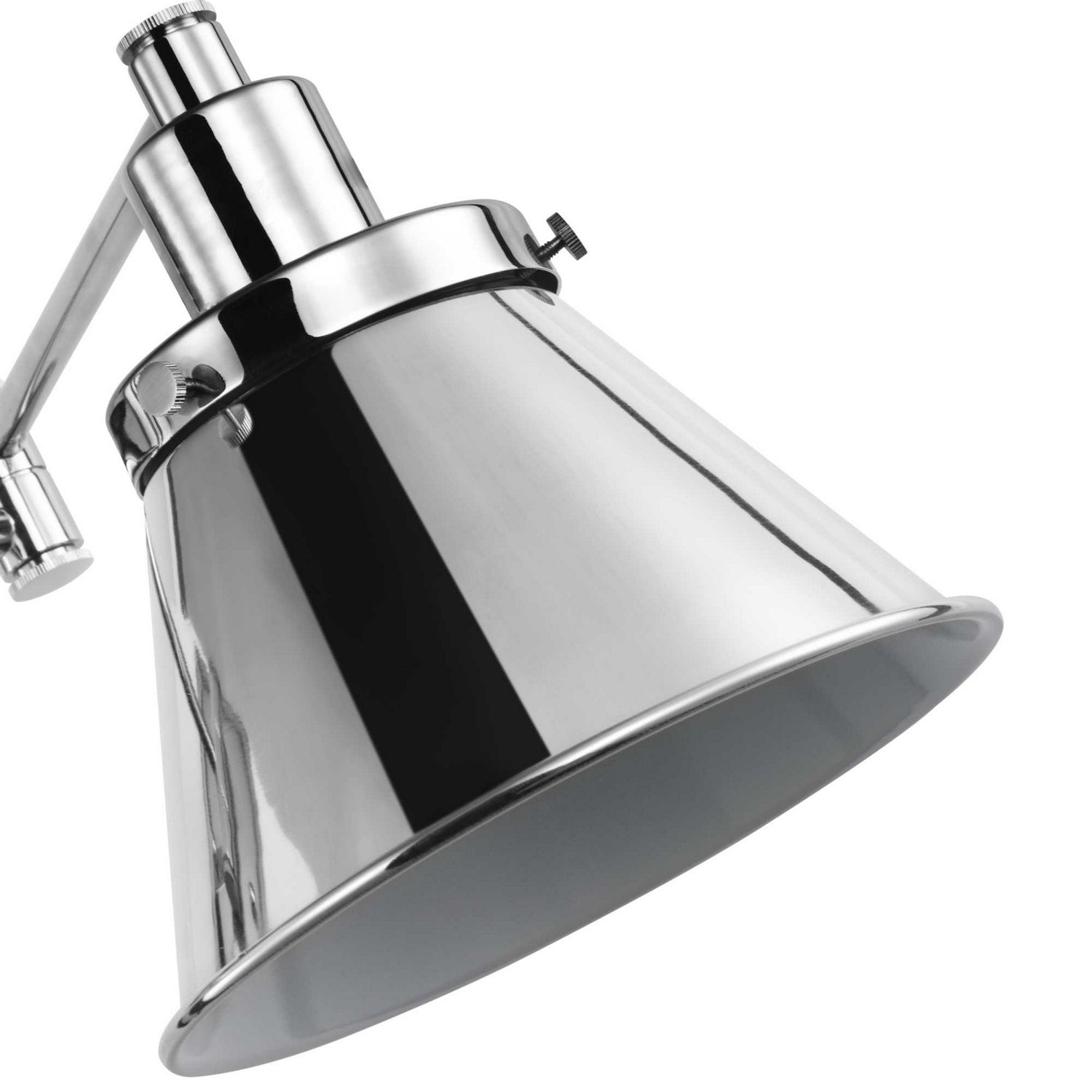 Progress Lighting - P710085-104 - One Light Swing Arm Wall Lamp - Hinton - Polished Nickel