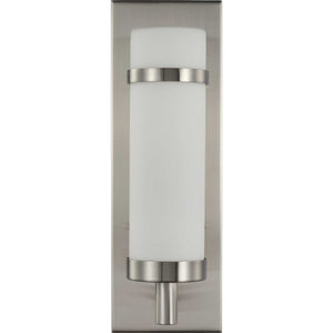 Progress Lighting - P710087-009 - One Light Wall Sconce - Hartwick - Brushed Nickel