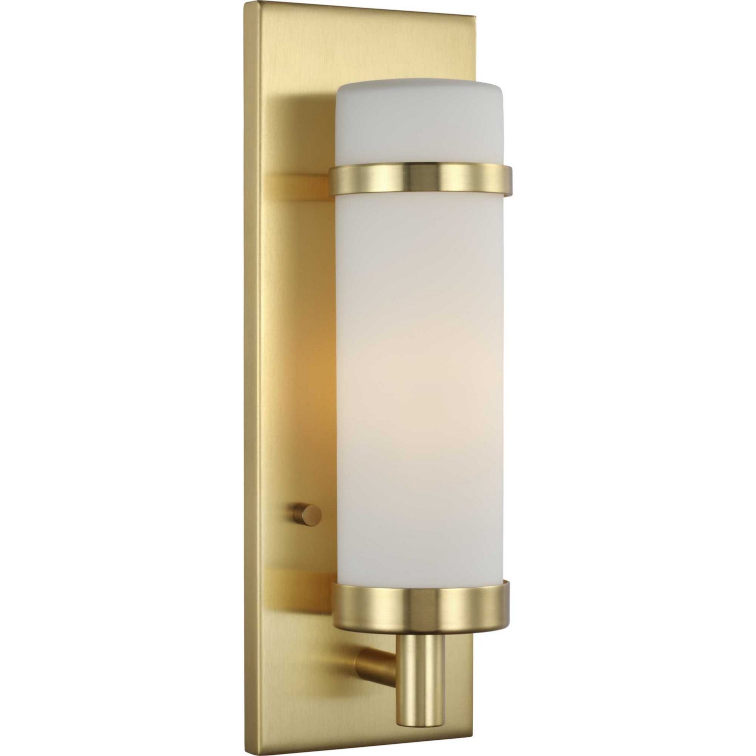 Progress Lighting - P710087-012 - One Light Wall Sconce - Hartwick - Satin Brass