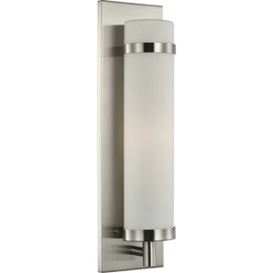 Progress Lighting - P710088-009 - One Light Wall Sconce - Hartwick - Brushed Nickel