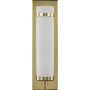 Progress Lighting - P710088-012 - One Light Wall Sconce - Hartwick - Satin Brass