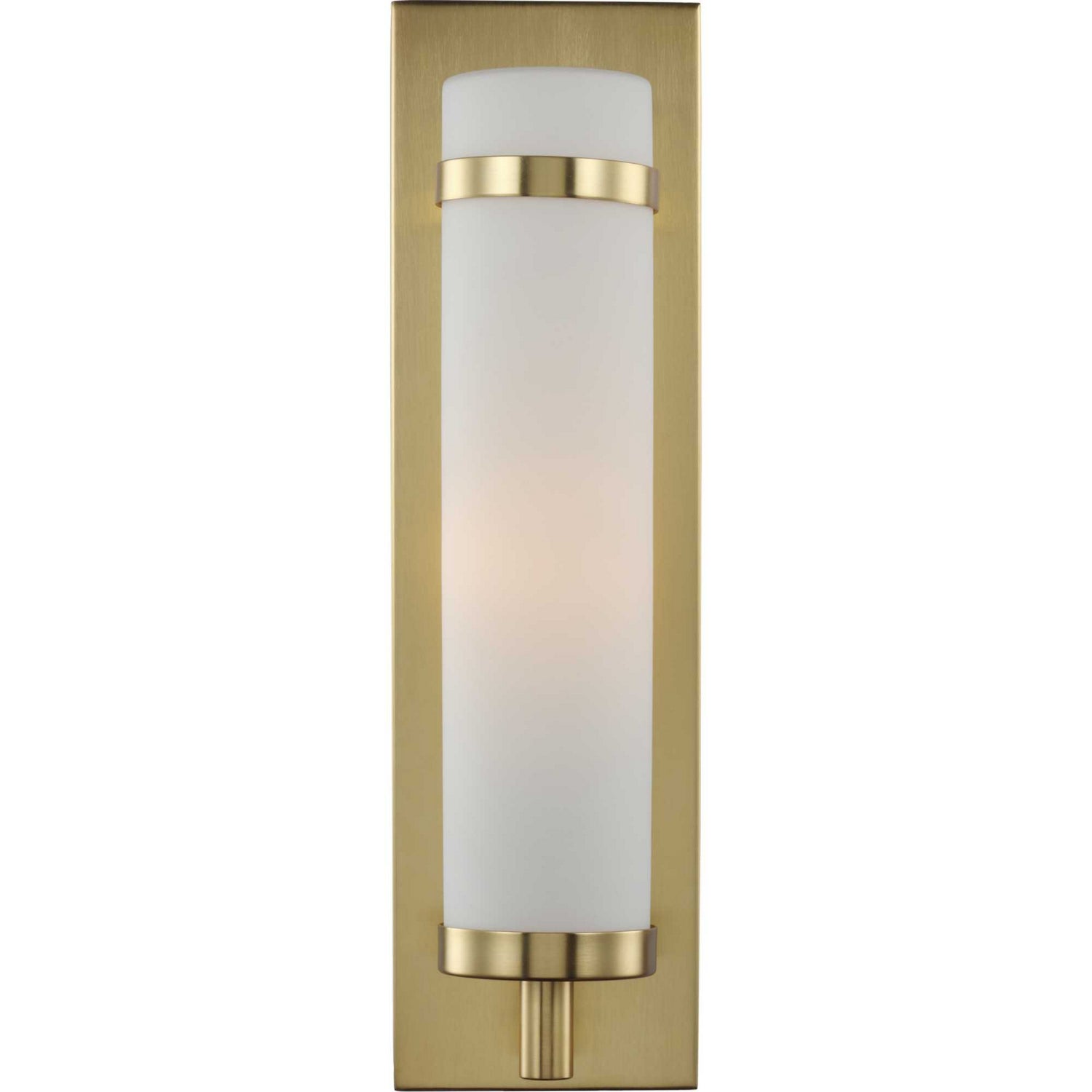 Progress Lighting - P710088-012 - One Light Wall Sconce - Hartwick - Satin Brass