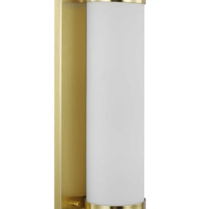 Progress Lighting - P710088-012 - One Light Wall Sconce - Hartwick - Satin Brass