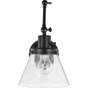 Progress Lighting - P710094-031 - One Light Swing Arm Wall Lamp - Hinton - Black