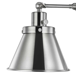 Progress Lighting - P710095-009 - One Light Swing Arm Wall Lamp - Hinton - Brushed Nickel