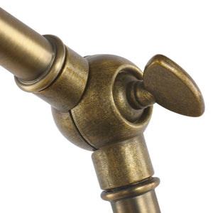 Progress Lighting - P710095-163 - One Light Swing Arm Wall Lamp - Hinton - Vintage Brass
