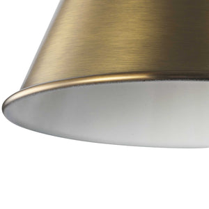 Progress Lighting - P710095-163 - One Light Swing Arm Wall Lamp - Hinton - Vintage Brass