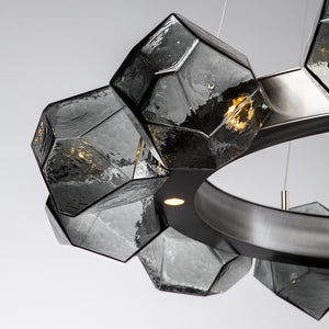 Hammerton Studio - CHB0039-36-GM-S-CA1-L1 - LED Lantern - Gem - Gunmetal