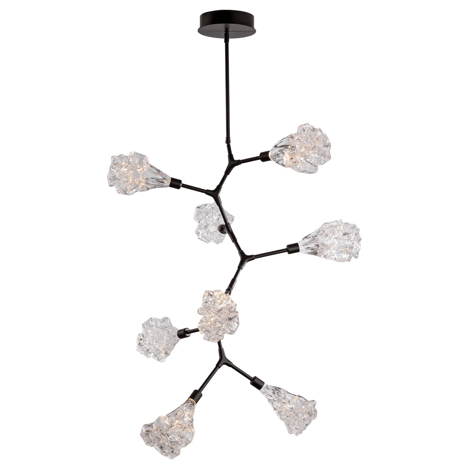 Hammerton Studio - CHB0059-VB-MB-BC-001-L1 - LED Lantern - Blossom - Matte Black