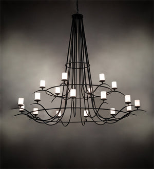 Meyda Tiffany - 222728 - 18 Light Chandelier - Octavia - Solar Black