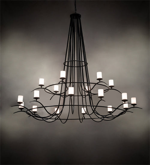 Meyda Tiffany - 222728 - 18 Light Chandelier - Octavia - Solar Black