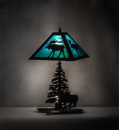 Meyda Tiffany - 228133 - Two Light Table Lamp - Lone Moose