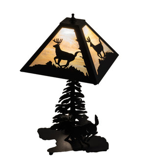 Meyda Tiffany - 228150 - Two Light Table Lamp - Lone Deer