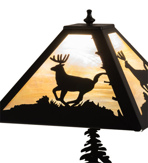 Meyda Tiffany - 228150 - Two Light Table Lamp - Lone Deer