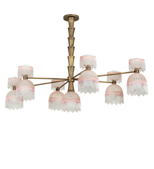 Meyda Tiffany - 229437 - 13 Light Chandelier - Lex - Matte Brass