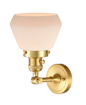 Innovations - 203SW-SG-G171 - One Light Wall Sconce - Franklin Restoration - Satin Gold