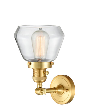 Innovations - 203SW-SG-G172 - One Light Wall Sconce - Franklin Restoration - Satin Gold