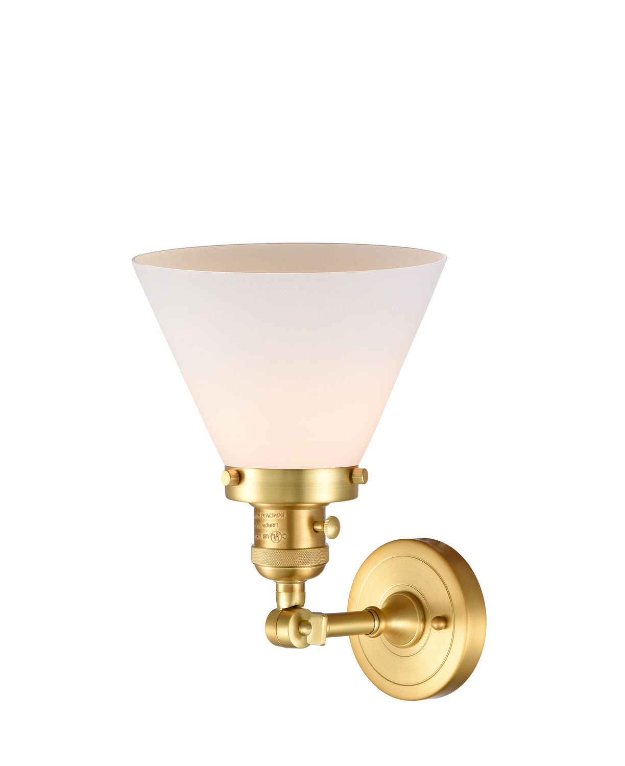 Innovations - 203SW-SG-G41 - One Light Wall Sconce - Franklin Restoration - Satin Gold