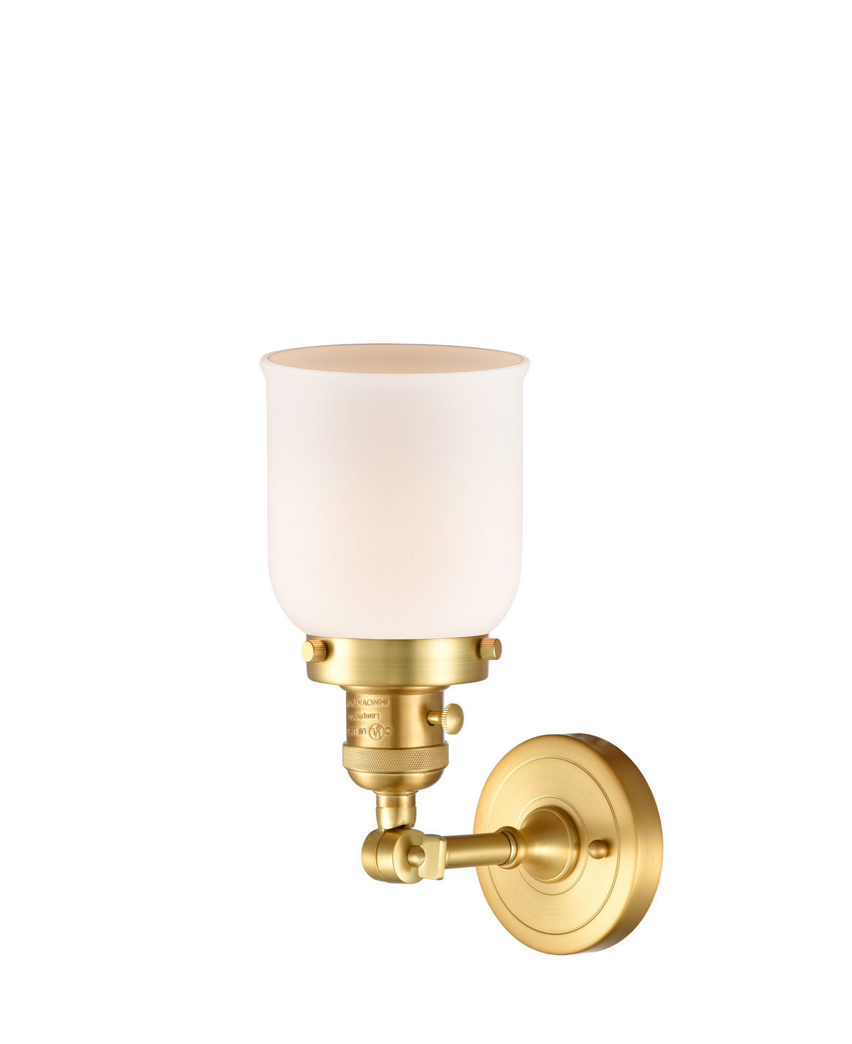 Innovations - 203SW-SG-G51 - One Light Wall Sconce - Franklin Restoration - Satin Gold