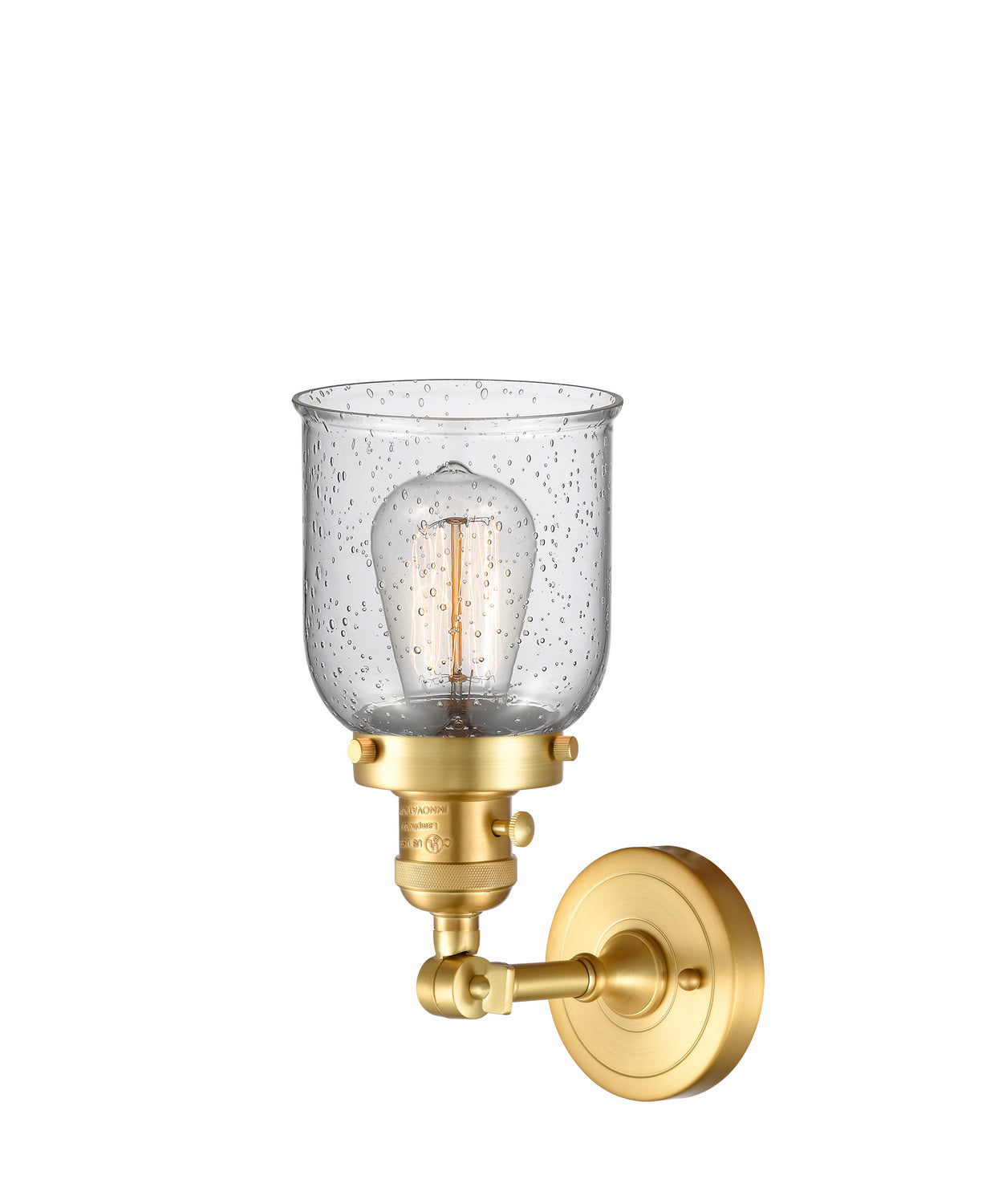 Innovations - 203SW-SG-G54 - One Light Wall Sconce - Franklin Restoration - Satin Gold