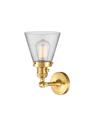 Innovations - 203SW-SG-G62 - One Light Wall Sconce - Franklin Restoration - Satin Gold