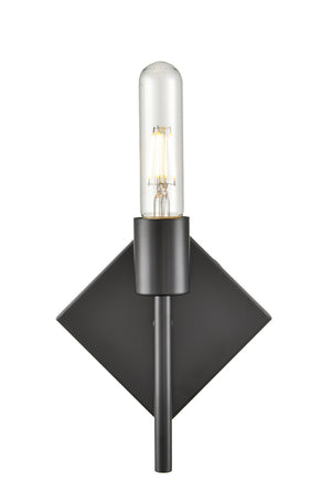 Innovations - 425-1W-BK-T10LED - LED Wall Sconce - Auralume - Matte Black