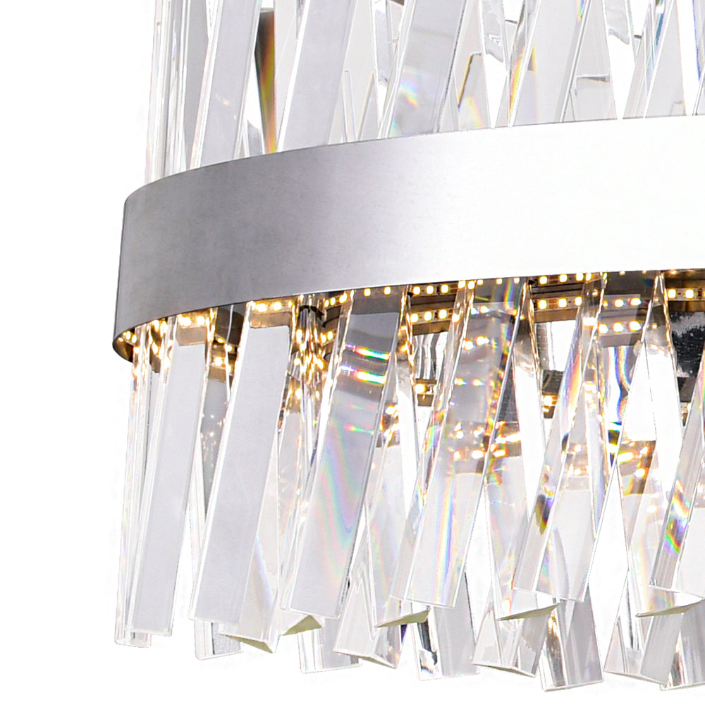 CWI Lighting - 1220P40-601-O - LED Chandelier - Glace - Chrome