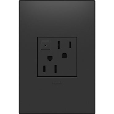 Legrand - ARPS152G4 - 15A Energy-Saving On/Off Outlet - adorne - Graphite