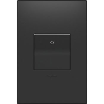 Legrand - ASPD1532G277 - 277V Paddle Switch with Microban - adorne - Graphite